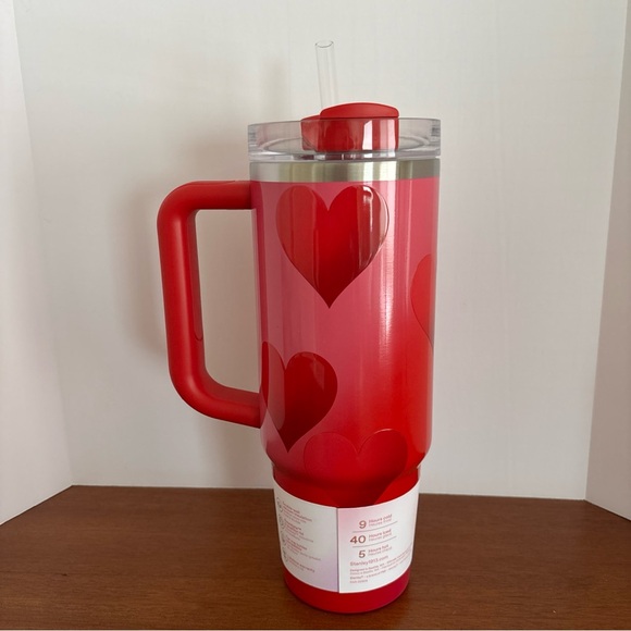 Stanley Target Exclusive Valentine Red Heart Tumbler - Picture 2 of 6